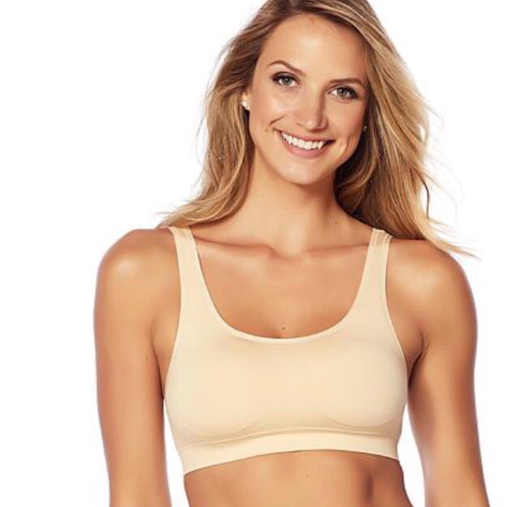 New! Yummie Seamless Scoop Neck Bra x2 NWT